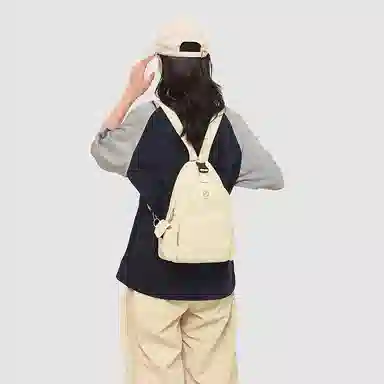 醇龙 时尚简约轻便出游百搭 尼龙 双肩包 男女同款情侣款 多色