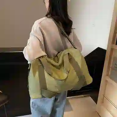 醇龙 时尚轻便大容量手提出差行李包短途旅游衣物收纳包 尼龙 旅行包 男女同款情侣款 多色