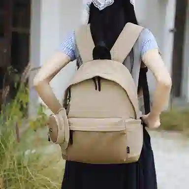 醇龙 拼色轻薄超轻大容量学生书包外出旅行多功能背包 尼龙 双肩包 男女同款情侣款 多色