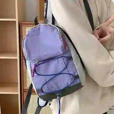 醇龙 轻便外出春游徒步爬山旅行骑行运动学生 尼龙 双肩包 男女通用 多色