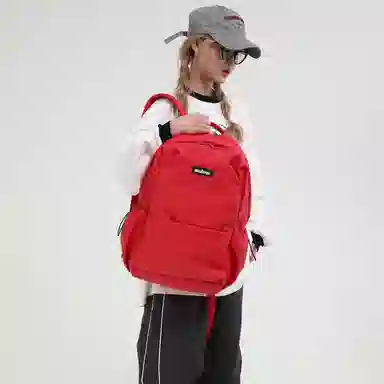 醇龙 简约大容量防水潮牌简约电脑 双肩包 牛津布 男女同款情侣款 多色