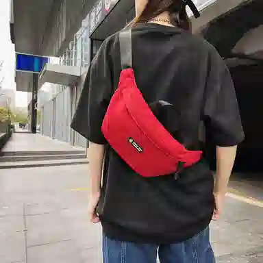 醇龙 时尚休闲轻便 尼龙 胸包 常规 男女同款情侣款 多色