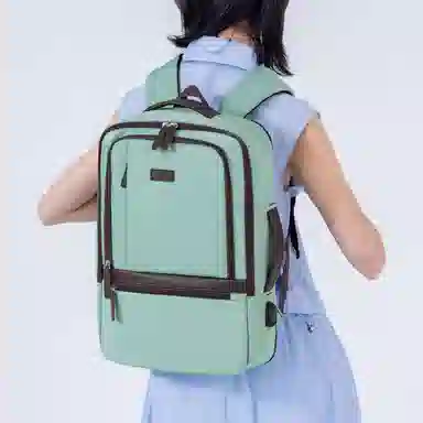 醇龙 旅行商务短途出差大容量 尼龙 双肩包 男女同款情侣款 多色