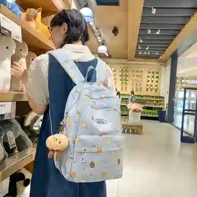 醇龙 时尚简约 尼龙 双肩包 女款 多色