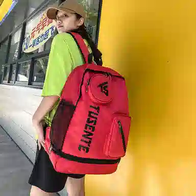 茵初 大容量旅行羽毛球拍袋 牛津布 双肩包 男女同款情侣款 多色