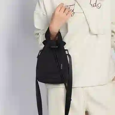 醇龙 户外抽绳小挎包女潮轻便运动束口手机包便携式瑜伽 牛津布 单肩包 常规 男女同款情侣款 多色