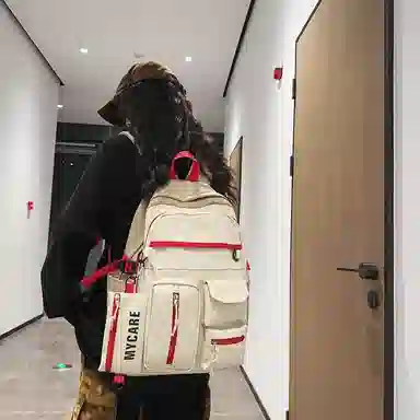 醇龙 大容量高颜值时尚潮流百搭 尼龙 双肩包 常规 男女同款情侣款 多色