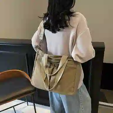 醇龙 大容量百搭通勤时尚潮流 尼龙 托特包单肩包 常规 男女同款情侣款 多色