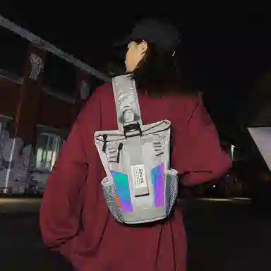 醇龙 男女通用 多色 牛津布 胸包 大容量休闲
