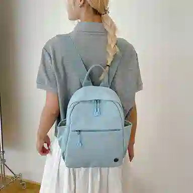 醇龙 时尚简约轻便百搭旅行背包旅游 尼龙 双肩包 常规 男女同款情侣款 多色