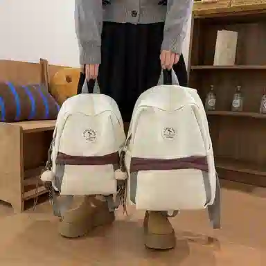 醇龙 简约百搭 尼龙 双肩包 女款 多色