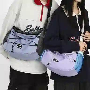 醇龙 工装通勤小众设计高颜值百搭 尼龙 单肩包 常规 男女同款情侣款 多色