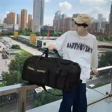 醇龙 大容量  多功能 干湿分离 尼龙 旅行包 男女同款情侣款 多色