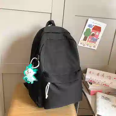 醇龙 原宿潮流简约小众书包日常轻便通勤 尼龙 双肩包 常规 女款 多色