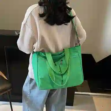 醇龙 大容量百搭通勤时尚潮流 尼龙 托特包单肩包 常规 男女同款情侣款 多色