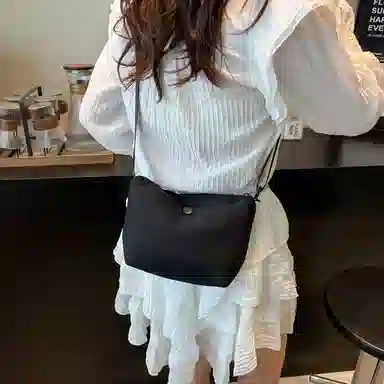 醇龙 通勤轻便百搭时尚 尼龙布 单肩包 常规 男女同款情侣款 多色