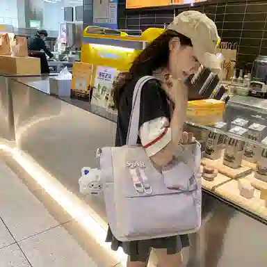 醇龙 学生补习上课大容量 单肩包斜挎包 尼龙 男女通用 多色