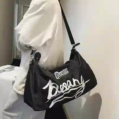 醇龙 干湿分离短途大容量休闲 尼龙布 健身包手提单肩斜挎包旅行包 常规 男女同款情侣款 黑/灰/棕/红