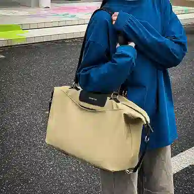 醇龙 时尚大容量短途出差高级轻便 覆膜牛津布 旅行包 男女同款情侣款 多色