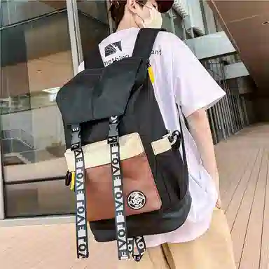 醇龙 时尚潮酷大容量旅行百搭 牛津布 双肩包 常规 男女同款情侣款 多色