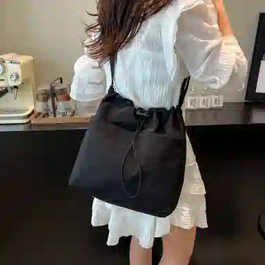 醇龙 简约时尚潮流百搭高级 尼龙布 单肩包 常规 男女同款情侣款 多色