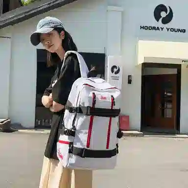 醇龙 日系潮牌电脑旅行大容量学生 牛津布 双肩包 男女同款情侣款 多色