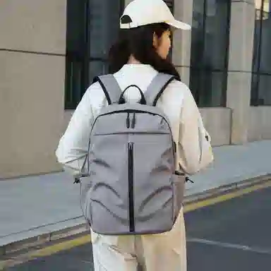 醇龙 商务潮流大容量防水 牛津布 双肩包 男女同款情侣款 多色