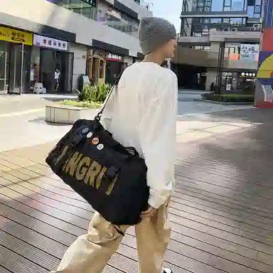 醇龙 大容量 多功能 干湿分离 休闲 尼龙 旅行包 常规 男女同款情侣款 多色