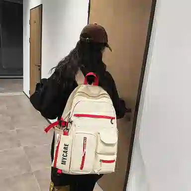 醇龙 大容量高颜值时尚潮流百搭 尼龙 双肩包 常规 男女同款情侣款 多色