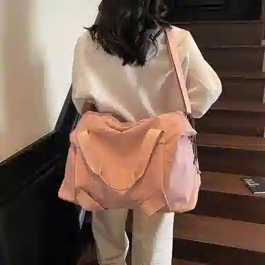 醇龙 时尚轻便大容量手提出差行李包短途旅游衣物收纳包 尼龙 旅行包 男女同款情侣款 多色