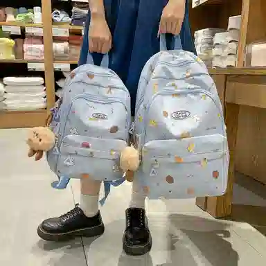 醇龙 时尚简约 尼龙 双肩包 女款 多色