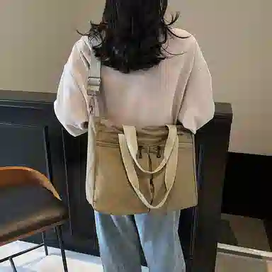 醇龙 大容量百搭通勤时尚潮流 尼龙 托特包单肩包 常规 男女同款情侣款 多色