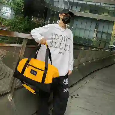 醇龙 大容量 干湿分离 尼龙 旅行包 男女同款情侣款 多色