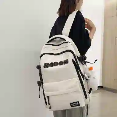 醇龙  学生韩版减负时尚休闲大容量旅行 背包双肩包  尼龙 男女同款情侣款 多色