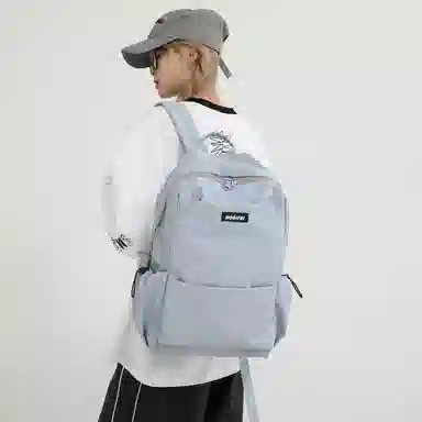 醇龙 简约大容量防水潮牌简约电脑 双肩包 牛津布 男女同款情侣款 多色