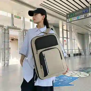 醇龙 牛津布 大容量休闲时尚 双肩包 男女同款情侣款 多色