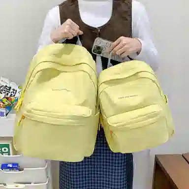 醇龙 简约通勤旅行轻便 尼龙布 双肩包 大号 女款 多色