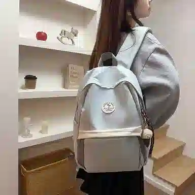 醇龙 简约百搭 尼龙 双肩包 女款 多色