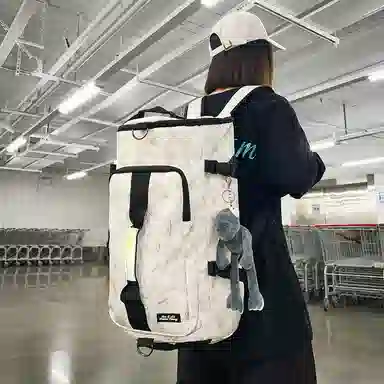 醇龙 手提包多用单肩斜挎包轻便短途旅行包尼龙大容量双肩包 男女通用 多色