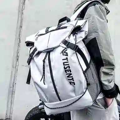 茵初 大容量运动训练篮球背包休闲旅行书包 牛津布 双肩包 常规 男女同款情侣款 多色