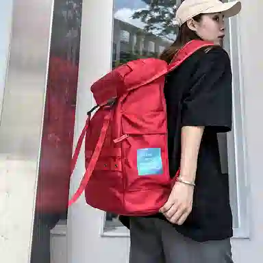 茵初 简约实用休闲大容量 牛津布 双肩包 常规 男女同款情侣款 多色