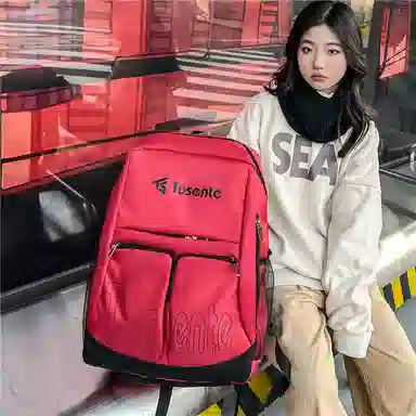 醇龙 男女通用 多色 牛津布 双肩包 大容量休闲纯色