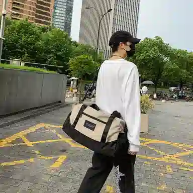 醇龙 大容量 干湿分离 尼龙 旅行包 男女同款情侣款 多色