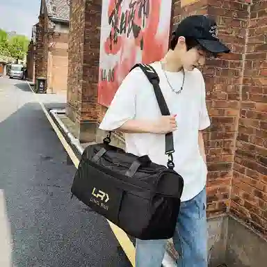 醇龙 大容量短途收纳便携 干湿分离 多功能 尼龙 旅行包 男女同款情侣款 多色