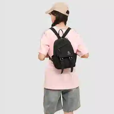 醇龙 百搭多功能休闲轻便简约 尼龙 双肩包 常规 男女同款情侣款 多色