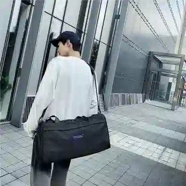 醇龙 大容量干湿分离 尼龙 旅行包 男女同款情侣款 黑/深灰/粉/红/卡其/绿/蓝