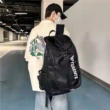 醇龙  男女通用多色牛津布双肩包大容量运动背包