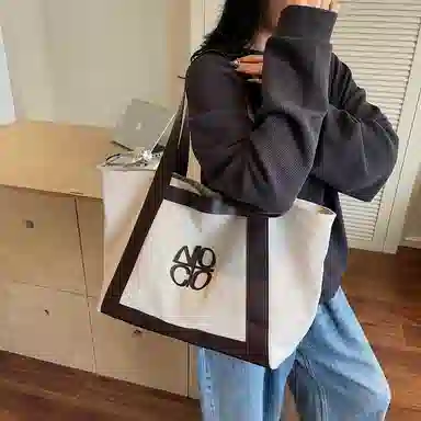 醇龙 大容量百搭休闲简约托特包 尼龙 单肩包 常规 女款 多色