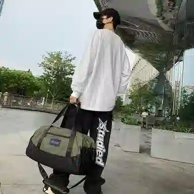 醇龙 大容量 干湿分离 尼龙 旅行包 男女同款情侣款 多色