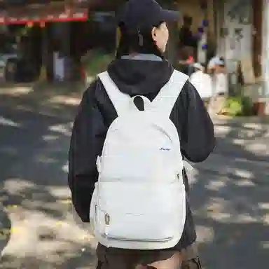 醇龙 时尚简约旅行收纳初高中大学生休闲书包 尼龙 双肩包 常规 男女同款情侣款 多色